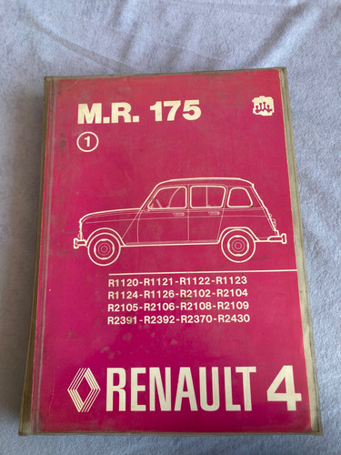 Repair manual handbook renault - manual,