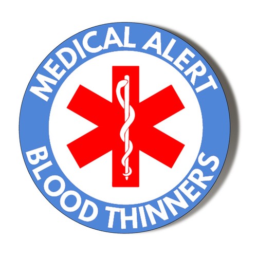 Medical alert blood thinners - medical,