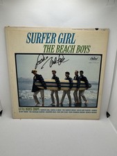MIKE LOVE SIGNED VINYL SURFER