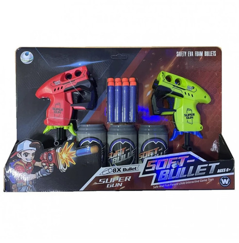 Mini soft bullet gun - bullet, pistol