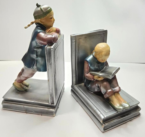 1960 chalkware chinese boy - 1960's,