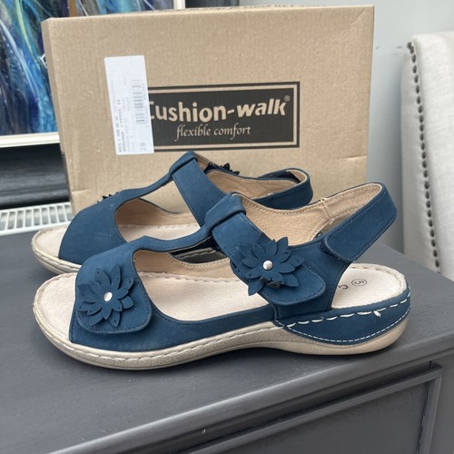 Ladies cushion walk wide - e, fit