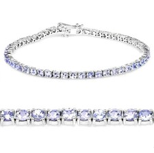 Tanzanite Tennis Bracelet -