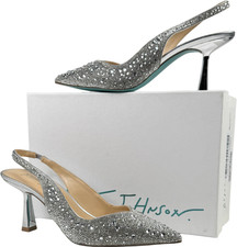 BETSEY JOHNSON Metallic Silver
