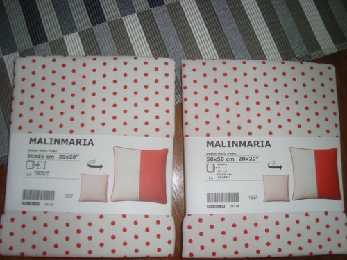 Set ikea red white polka - set,