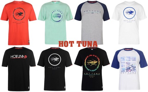 Mens branded hot tuna logo - tuna,
