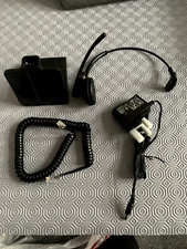 Plantronics C054A Wireless Headset Mic with Band, Dock and Charger