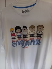 England Weenicons Football T shirt Size L world cup 