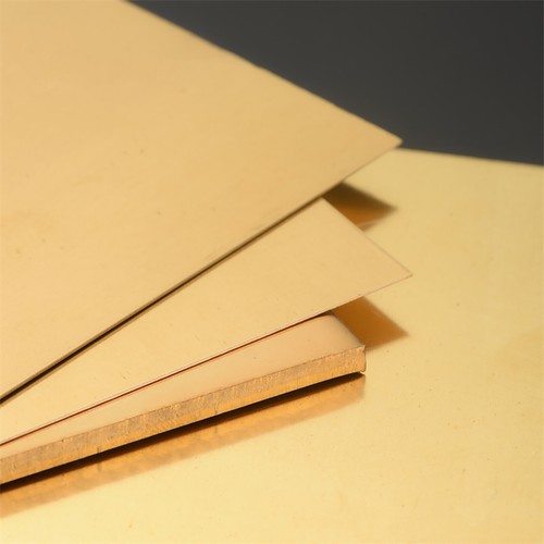 Brass sheet plate 8mm - brass, 1mm