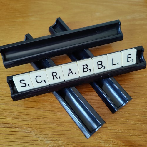Set scrabble tile racks - set, 4