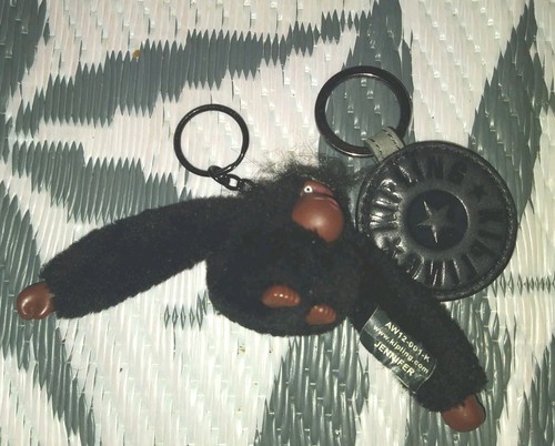 Kipling keyrings black - keyrings,x2,1,