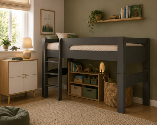 Anthracite grey mid sleeper - grey,