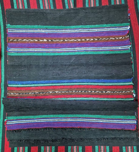 Handwoven rag rug 80x320 - rag,