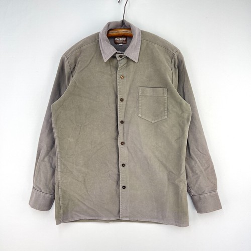 Barbour moleskin shirt - moleskin, mens