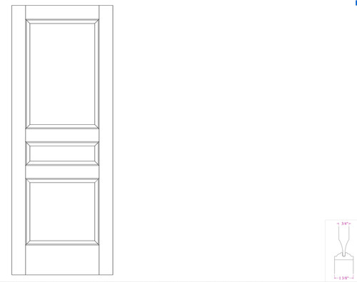 Mahogany panel neutral - panel,