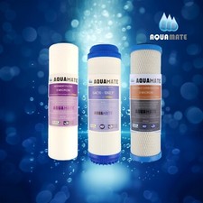 3 Stage Whole House High Flow Water Filter Cartridge Replacement 10"