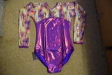 Purple and rainbow  long