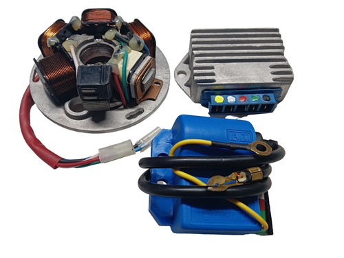 Vespa electronic stator plate - vespa,