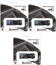 Kingston USB Memory Stick Exodia Onyx 64gb/128gb/256gb 3.0 Pen Backup Drive