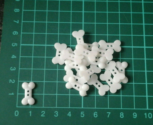 Acrylic plastic dog - x,