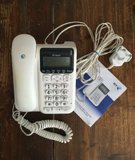 BT Decor 2500 Corded Telephone Answering Machine working order good condition