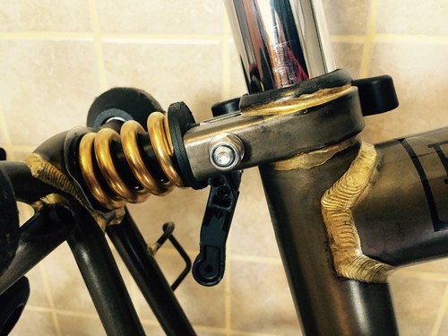 Titanium rear coil - titanium/ti,