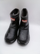 Hunter Women's Intrepid Insulated Short Snow Boots, Black UK 7