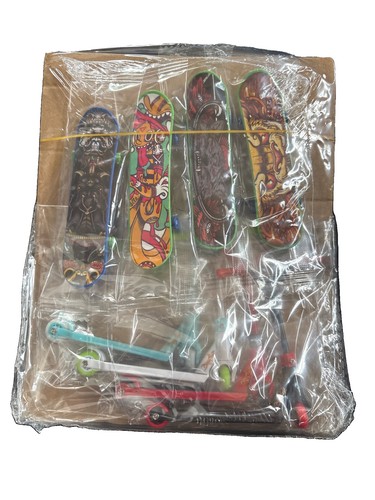 4pcs plastic finger - plastic, skateboard