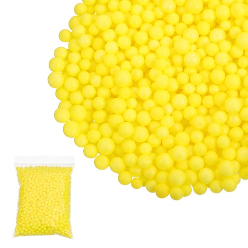 Foam beads 9mm mini small - foam, 7-9mm