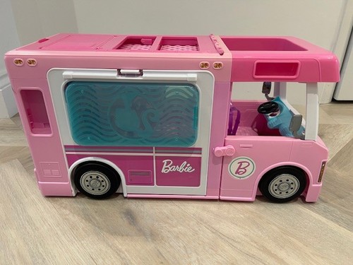 Barbie dream camper van - barbie, 3-in-1