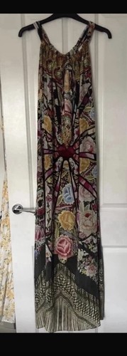 Camilla silk maxi dress one - maxi,