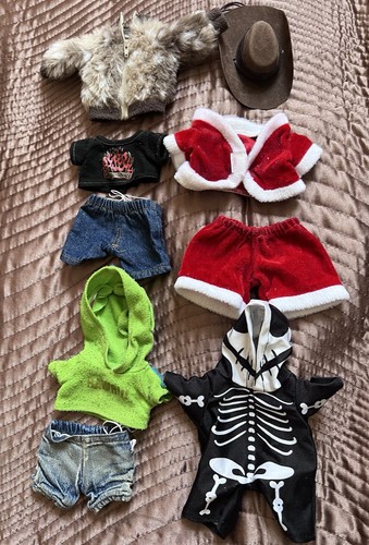 Small teddy clothes with - small,