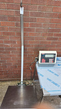 STAINLESS PLATFORM WALL SCALES & AVERY L115 READOUT NEEDS CALIBRATING £245+VAT