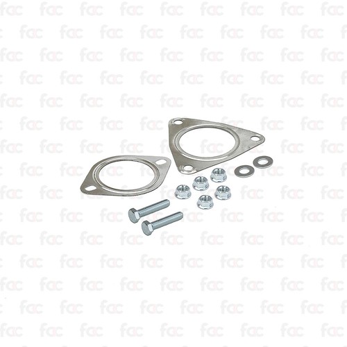 Exhaust front pipe fitting - front,