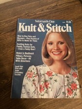 Vintage Back Issue of Knit &