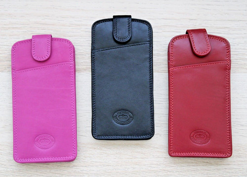 Genuine leather glasses - glasses, case