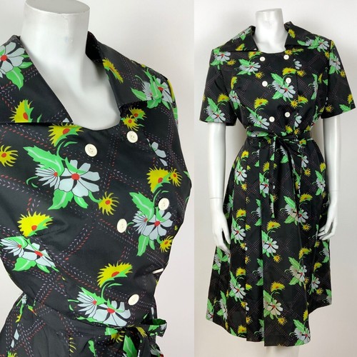Vintage 60s 70s black green - 70s,