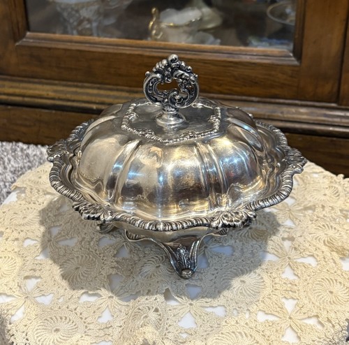 Victorian silver plated iced - silver,
