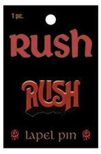 Rush Logo Enamel Lapel Pin