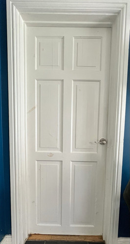 White solid pine interior - solid,