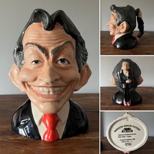 Bairstow Manor Pottery: TOBY (TONY) BLAIR Teapot - Limited Edition /500 ~ NO LID