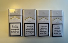 Marlboro Gold White Cigarette Tin 10 Pack - Limited Edition – Rare –  x 1