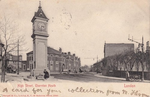 Topographical postcard high - postcard,