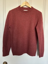 Toast Wool & Cashmere deep red