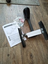 Single Black AVF Wall Bracket