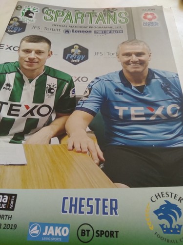 Blyth spartans chester - spartans, v