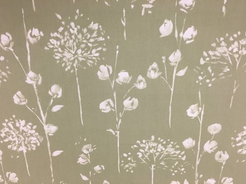 Summer toile fabric - fabric, floral