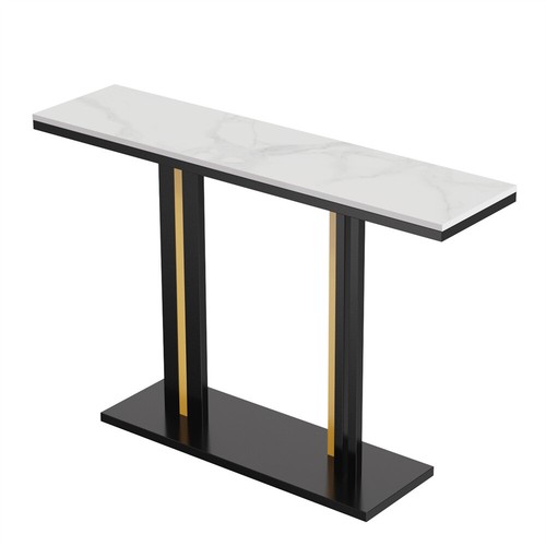 Rectangle console table hall - console,