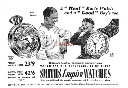 Smiths empire watches - 'empire', len