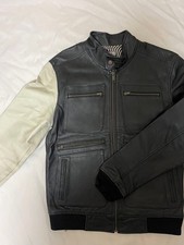 Volcom Leather Jacket L Rare